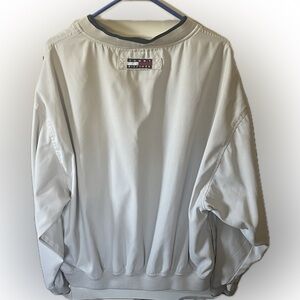 TOMMY HILFIGER GOLF Sueded Weatherbreaker Twill High Performance Pullover